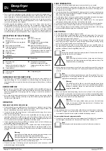 Предварительный просмотр 8 страницы Sensor SFR 7200SS Translation Of The Original Manual