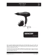 Sensor SHD 8270VT User Manual preview