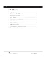 Preview for 2 page of Sensor SNR35052280 User Manual