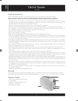 Предварительный просмотр 2 страницы Sensor STS 2603 Instruction Manual