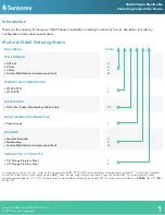 Предварительный просмотр 2 страницы Sensorex CS665 Series Product Manual