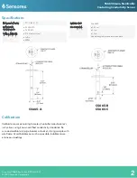 Предварительный просмотр 3 страницы Sensorex CS665 Series Product Manual