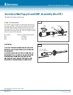 Preview for 3 page of Sensorex S675 Product Instructions