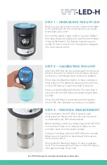 Preview for 3 page of Sensorex UVT-LED-H Quick Start Manual