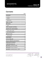 Preview for 2 page of SENSORMETRIX Argon 100 Hardware User Manual