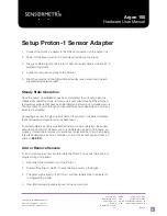 Preview for 9 page of SENSORMETRIX Argon 100 Hardware User Manual