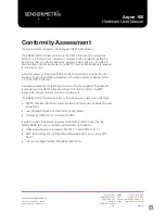 Preview for 20 page of SENSORMETRIX Argon 100 Hardware User Manual