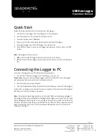 Preview for 8 page of SENSORMETRIX HTemp USB Operation Manual