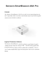 SENSORO SmartBeacon-4AA Pro Manual preview