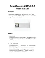 SENSORO SmartBeacon-USB User Manual preview