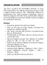 Preview for 3 page of SENSORO ZODIAC II Operation Manual