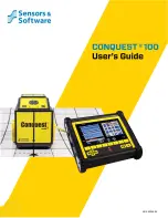 Предварительный просмотр 1 страницы Sensors & Software CONQUEST 100 User Manual