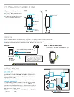 Предварительный просмотр 2 страницы SENSORWORX SWX-851 Series Installation & Operation Instructions