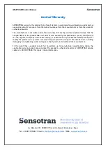 Предварительный просмотр 14 страницы Sensotran MultiSens User Manual