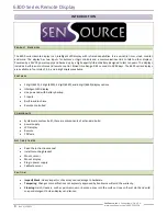 Preview for 4 page of SenSource 6300 Series Hardware Manual