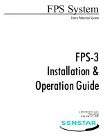 SENSTAR FPS-3 Installation & Operation Manual preview