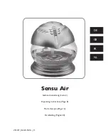 Sensu Air TV80006 Operating Instructions Manual preview