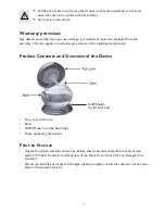 Preview for 11 page of Sensu Air TV80006 Operating Instructions Manual