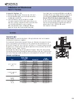 Preview for 19 page of Sensus 121 Series Installation And Maintenance Instructions Manual