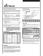 Preview for 4 page of Sensus 243-12-1 Installation And Maintenance Instructions Manual