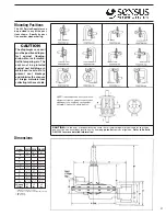 Предварительный просмотр 21 страницы Sensus 243 Manual