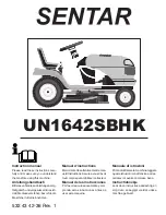 Предварительный просмотр 1 страницы Sentar UN1642SBHK Instruction Manual