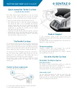 Preview for 1 page of Sentaz Tactile Car Seat Quick Manual