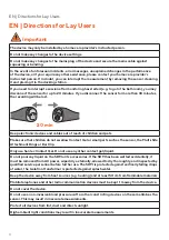 Preview for 4 page of Sentec SDM Directions For Lay Users