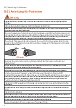 Preview for 8 page of Sentec SDM Directions For Lay Users