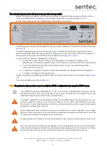 Preview for 3 page of Sentec SDM Installation Manual