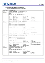 Preview for 43 page of SenTech CL Series Product Specifications