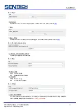 Preview for 61 page of SenTech CL Series Product Specifications