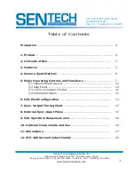 Preview for 3 page of SenTech STC-400 Series Operating Manual