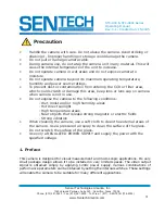 Preview for 4 page of SenTech STC-400 Series Operating Manual