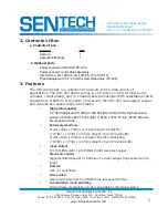 Preview for 5 page of SenTech STC-400 Series Operating Manual