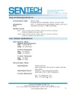 Preview for 8 page of SenTech STC-400 Series Operating Manual