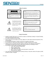 Предварительный просмотр 2 страницы SenTech STC-A33A User Manual