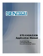 SenTech STC-C42A Applications Manual preview