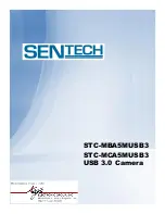 Preview for 1 page of SenTech STC-MBA5MUSB3 Manual