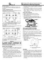 Preview for 1 page of Sentek HD 912 Installation Wiring Diagram