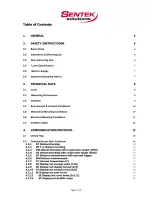 Preview for 3 page of Sentek LMC-J-0040-1 User Manual