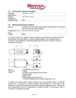 Preview for 10 page of Sentek LMC-J-0040-1 User Manual