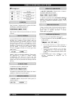 Preview for 48 page of Sentencia Volumo Installation & Operating Instructions Manual