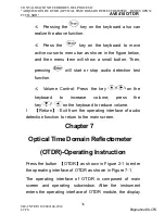 Предварительный просмотр 40 страницы Senter AV6418 OTDR User Manual