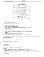 Предварительный просмотр 4 страницы Senter ST230F User Manual