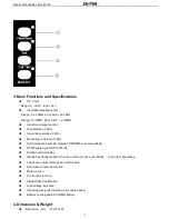 Предварительный просмотр 5 страницы Senter ST230F User Manual