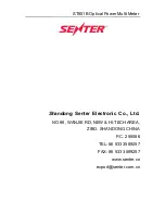 Preview for 14 page of Senter ST801B User Manual