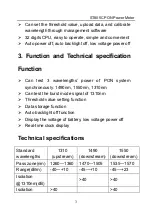 Preview for 4 page of Senter ST805C User Manual