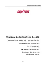 Preview for 12 page of Senter ST805C User Manual