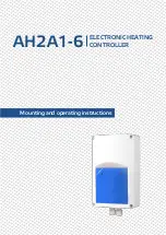 Sentera Controls AH2A1-6 Mounting And Operating Instructions preview